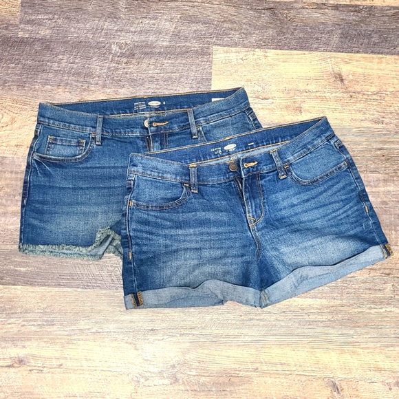 Old Navy Pants - Old Navy Jean Shorts Lot Bundle of 2 pairs Size 6
